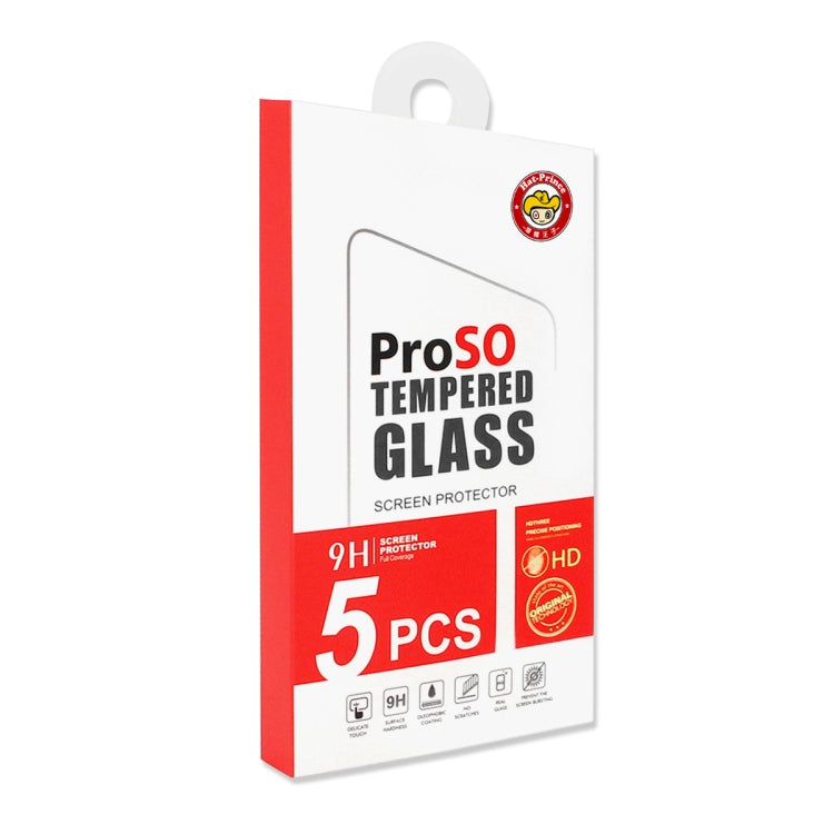 For Huawei Nova 13 5pcs ENKAY 9H Big Arc Edge High Aluminum-silicon Tempered Glass Film