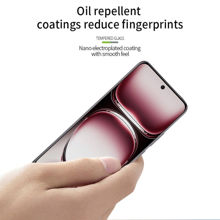For OPPO Reno12 / 12 Pro PINWUYO 9H 3D Hot Bending Tempered Glass Film