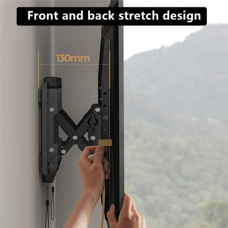 NB DF80-T Angle Adjustable Television Holder Universal 65-90 inch TV Wall Mount Bracket, DF80-T