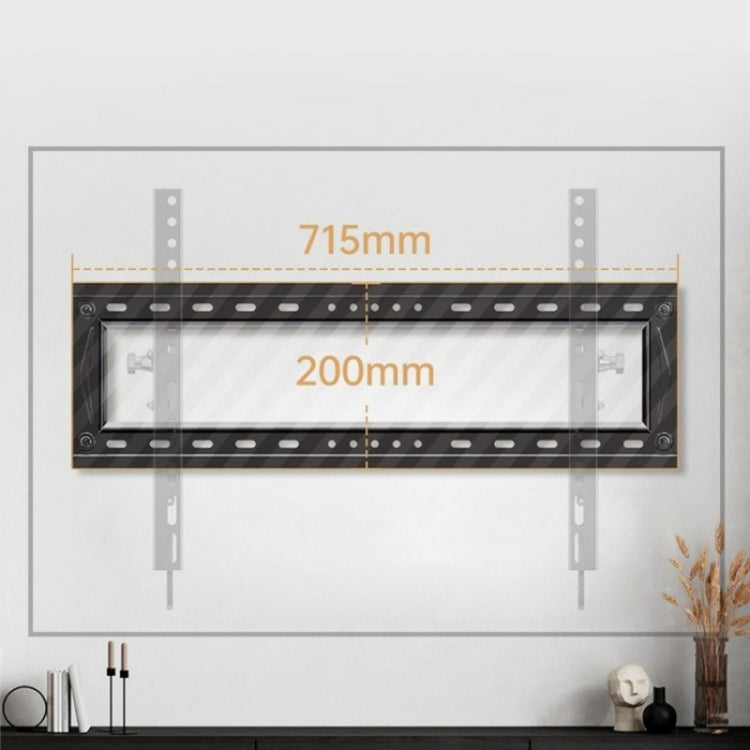 NB DF80-T Angle Adjustable Television Holder Universal 65-90 inch TV Wall Mount Bracket, DF80-T