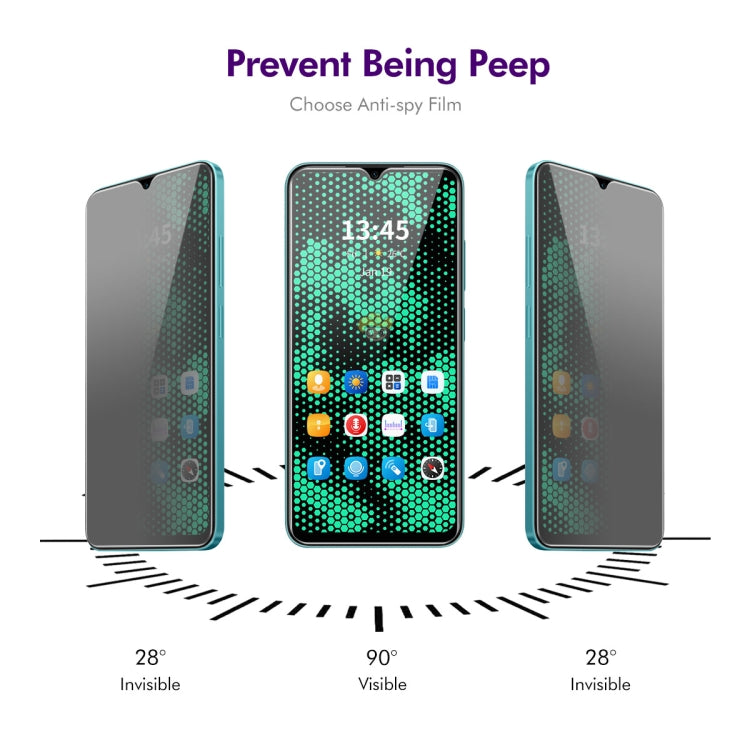 For Infinix Smart 7 HD ENKAY Hat-Prince 28 Degree Anti-peeping Privacy Tempered Glass Film