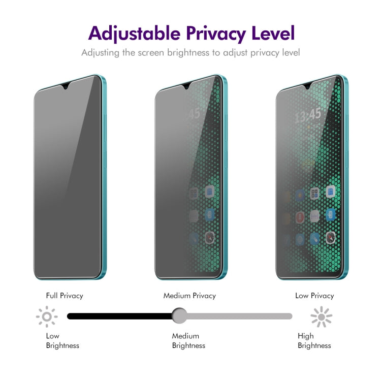 For Infinix Smart 7 HD ENKAY Hat-Prince 28 Degree Anti-peeping Privacy Tempered Glass Film