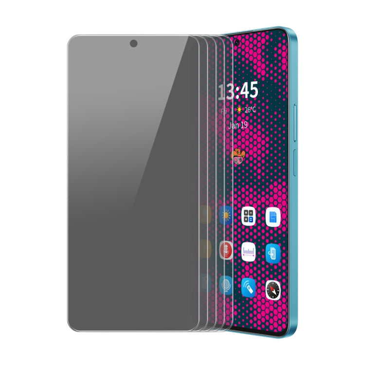 For Infinix Hot 30 4G 5pcs ENKAY Hat-Prince 28 Degree Anti-peeping Privacy Tempered Glass Film