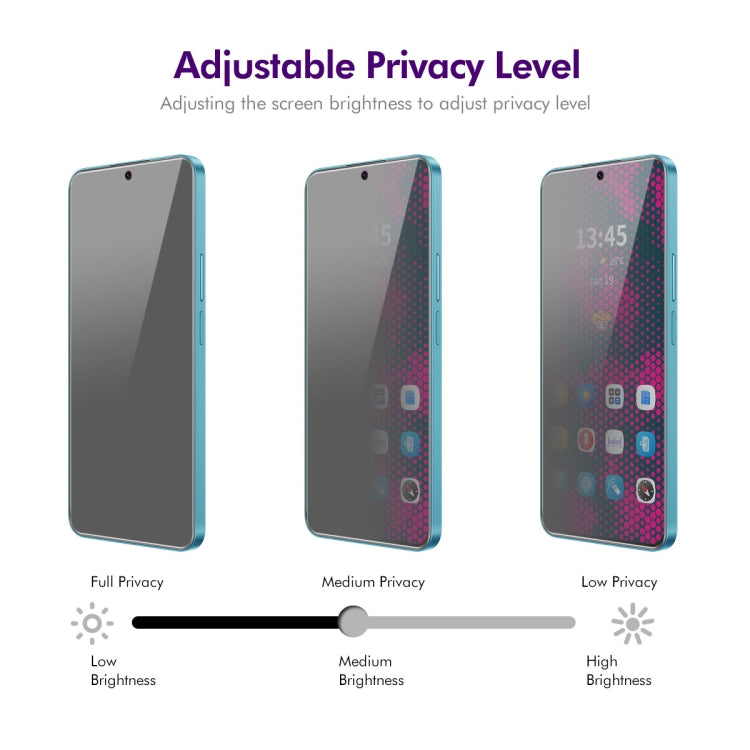 For Infinix Hot 30 4G 5pcs ENKAY Hat-Prince 28 Degree Anti-peeping Privacy Tempered Glass Film
