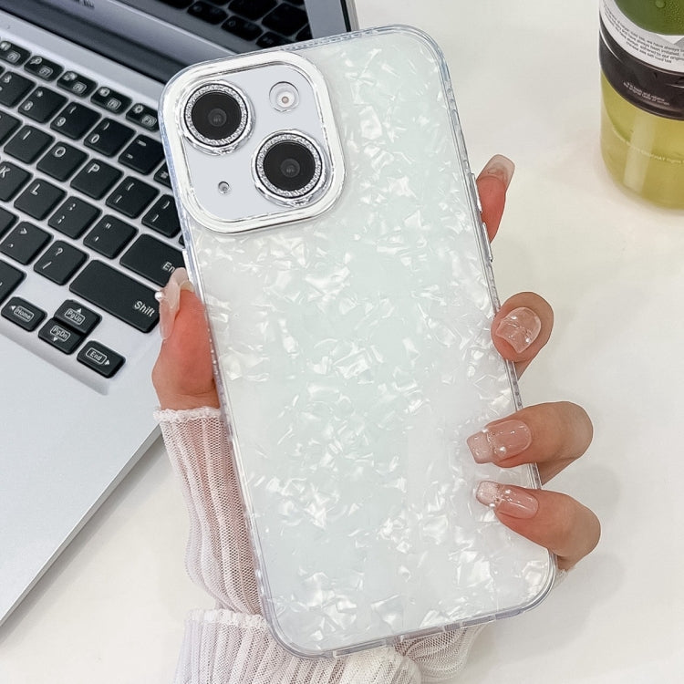 Plating Glitter Texture TPU Phone Case with Lens Film, For iPhone 16
