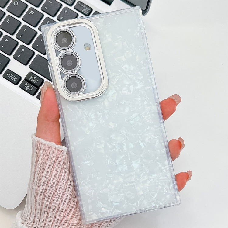 Plating Glitter Texture TPU Phone Case with Lens Film, For Samsung Galaxy A15 5G