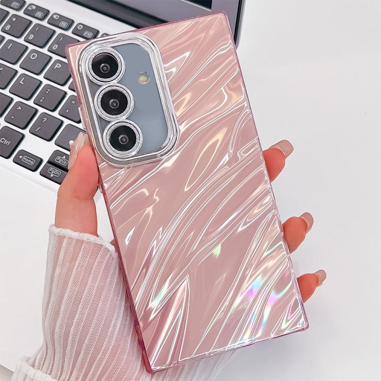 Plating Glitter Texture TPU Phone Case with Lens Film, For Samsung Galaxy A36 5G