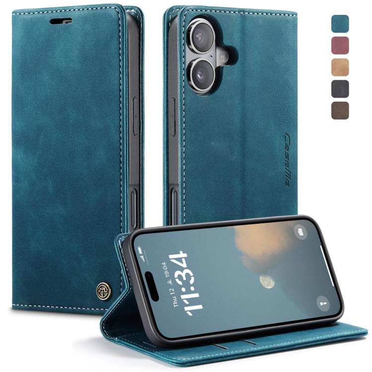 CaseMe 013 Multifunctional Horizontal Flip Leather Phone Case, For iPhone 16
