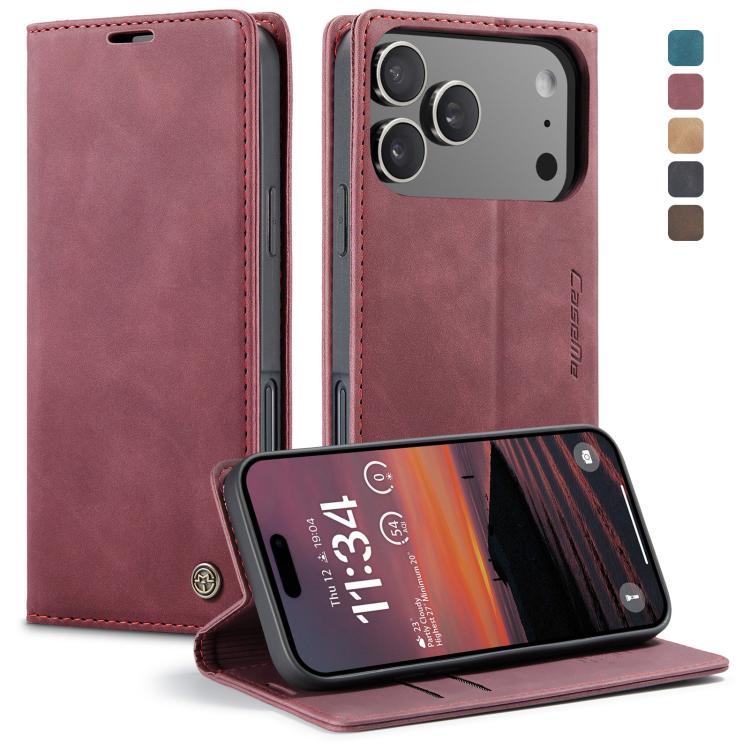 CaseMe 013 Multifunctional Horizontal Flip Leather Phone Case, For iPhone 16