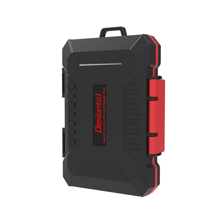 Desiontal SD / TF / XQD / CF / SIM / TF Storage Card Memory Card Organizer Outdoor Portable Waterproof Box, LP-E8