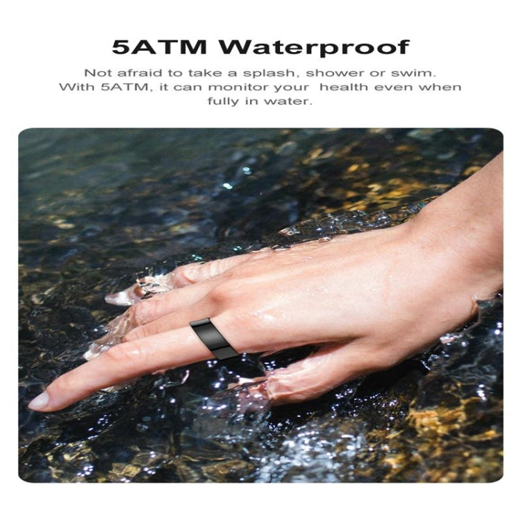 R09 SIZE 9 Smart Ring, Support Heart Rate / Blood Oxygen / Sleep Monitoring / Multiple Sports Modes