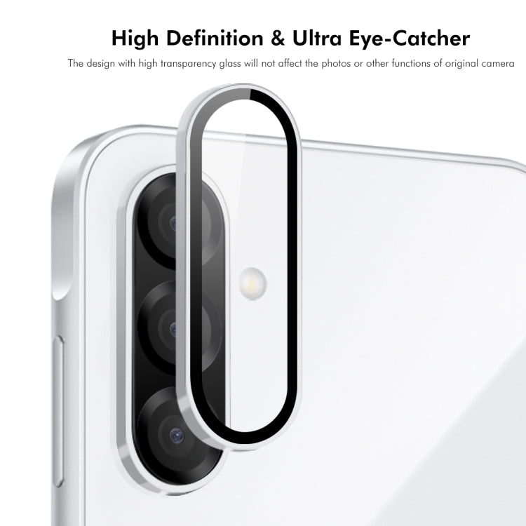 For Samsung Galaxy A36 / A56 ENKAY 9H Rear Lens Aluminium Alloy Tempered Glass Film(Colorful)