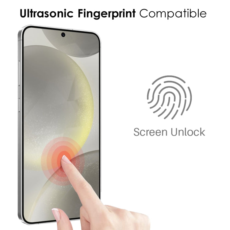 For Samsung Galaxy S24+ 5G NORTHJO A++ Screen Tempered Glass Film, Support Fingerprint Unlock