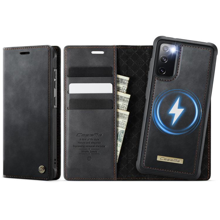 CaseMe C49 Magnetic RFID Blocking Detachable Wallet Leather Phone Case, For Samsung Galaxy S23+ 5G, For Samsung Galaxy S23 5G, For Samsung Galaxy S20 FE, For Samsung Galaxy A53 5G