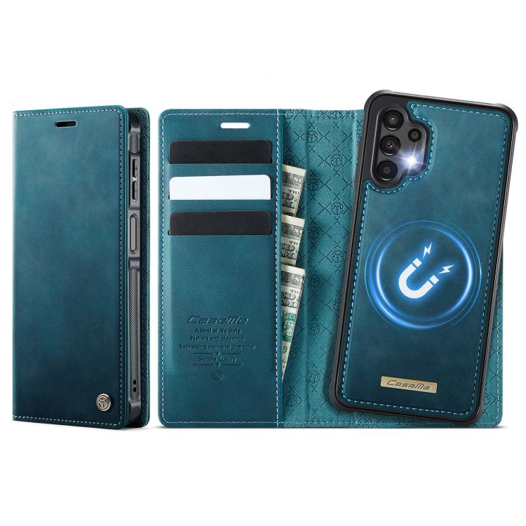 CaseMe C49 Magnetic RFID Blocking Detachable Wallet Leather Phone Case, For Samsung Galaxy S24+ / S25+, For Samsung Galaxy A14 5G / M44, For Samsung Galaxy A55 / A35 5G, For Samsung Galaxy A13 / A04s