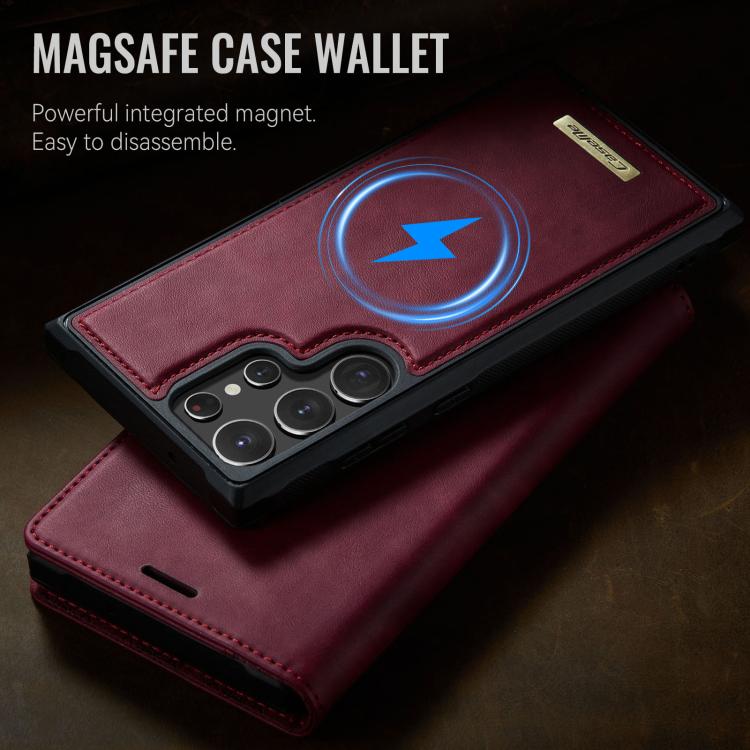 CaseMe C49 Magnetic RFID Blocking Detachable Wallet Leather Phone Case, For Samsung Galaxy S22 Ultra 5G, For Samsung Galaxy S22+ 5G, For Samsung Galaxy S22 5G, For Samsung Galaxy S21 FE 5G