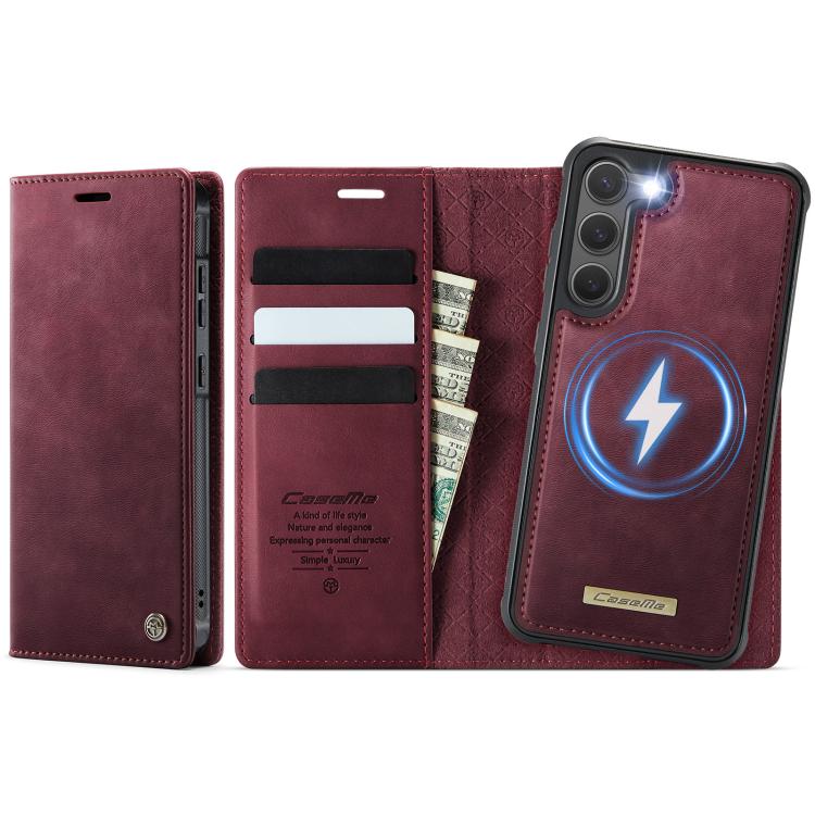 CaseMe C49 Magnetic RFID Blocking Detachable Wallet Leather Phone Case, For Samsung Galaxy S23+ 5G, For Samsung Galaxy S23 5G, For Samsung Galaxy S20 FE, For Samsung Galaxy A53 5G
