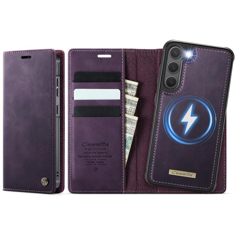 CaseMe C49 Magnetic RFID Blocking Detachable Wallet Leather Phone Case, For Samsung Galaxy S23+ 5G, For Samsung Galaxy S23 5G, For Samsung Galaxy S20 FE, For Samsung Galaxy A53 5G