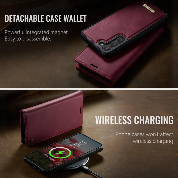 CaseMe C49 Magnetic RFID Blocking Detachable Wallet Leather Phone Case, For Samsung Galaxy S23+ 5G, For Samsung Galaxy S23 5G, For Samsung Galaxy S20 FE, For Samsung Galaxy A53 5G