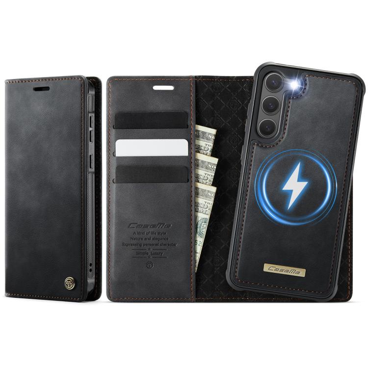 CaseMe C49 Magnetic RFID Blocking Detachable Wallet Leather Phone Case, For Samsung Galaxy S23+ 5G, For Samsung Galaxy S23 5G, For Samsung Galaxy S20 FE, For Samsung Galaxy A53 5G