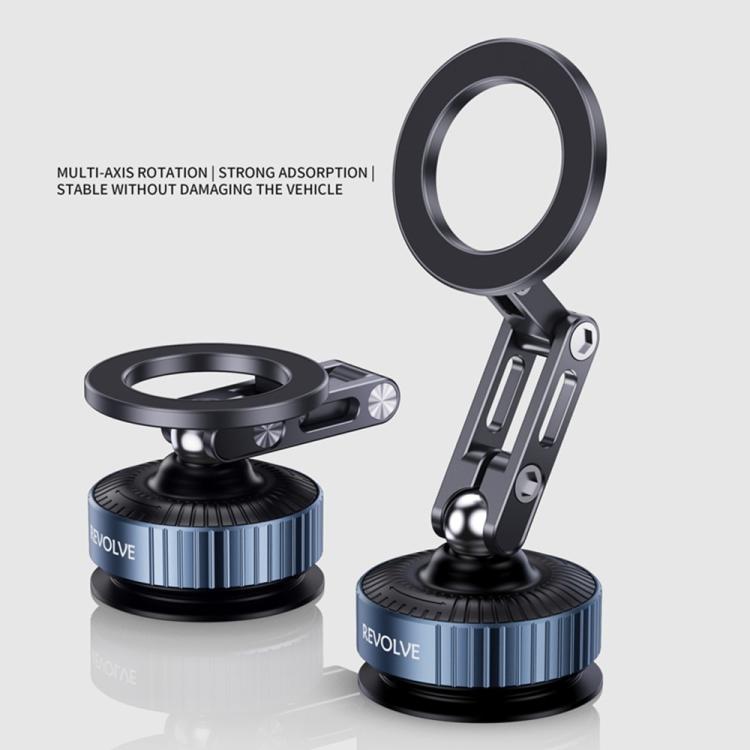 Z25 Vacuum Suction Magnetic Mount Bracket Foldable Car Phone Holder, Z25
