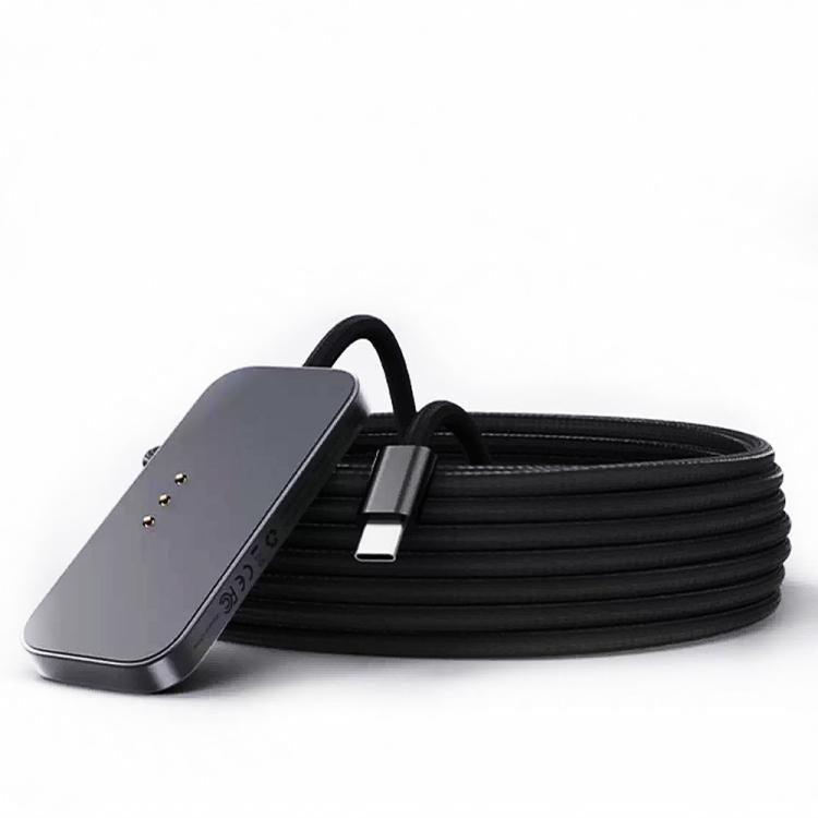 For iPad Air 11 / Air 10.9 Fast Charging Smart PIN Magnetic Charger Wireless Charging Pad with Type-C Cable, For iPad Air 11 / Air 10.9