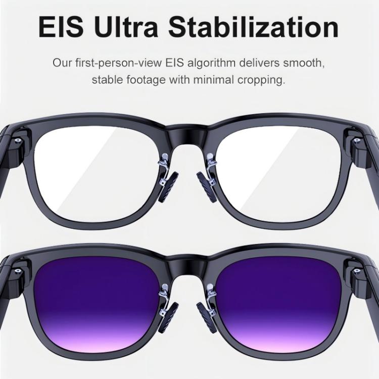 A2 Smart AI Camera Glasses with 8MP HD Camera, AI Translation & Bluetooth Calling