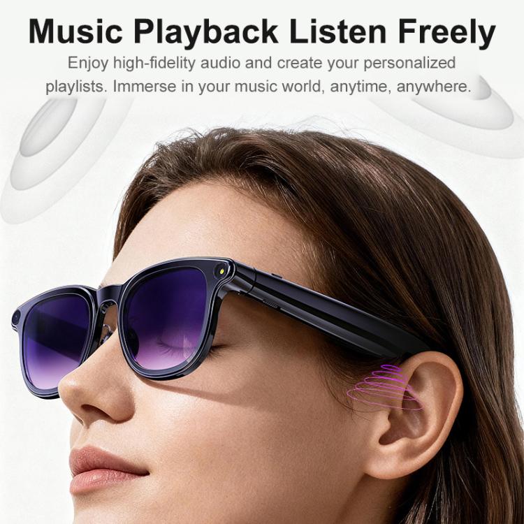 A2 Smart AI Camera Glasses with 8MP HD Camera, AI Translation & Bluetooth Calling