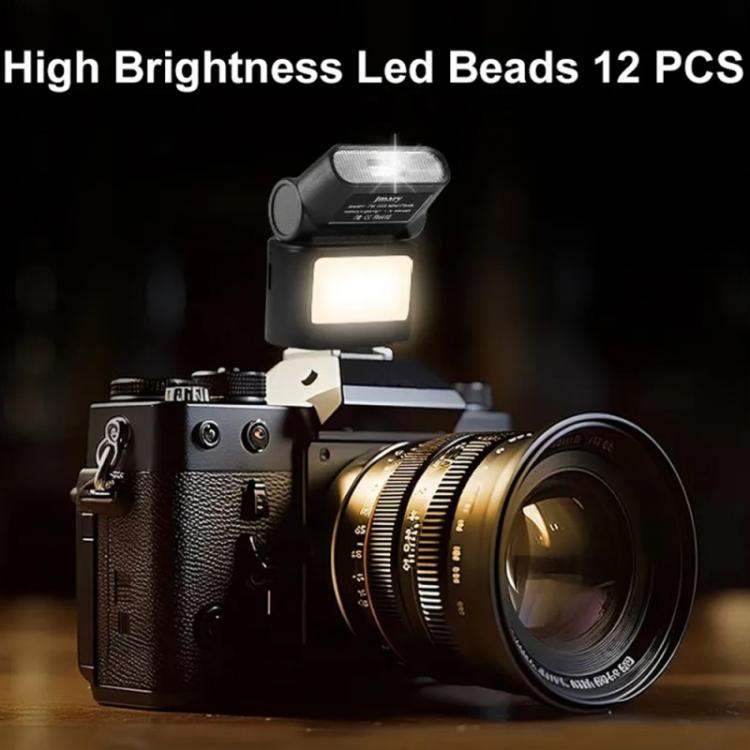 JMARY FM-06R Camera Flash LED Fill Light 300mAh Rechargeable