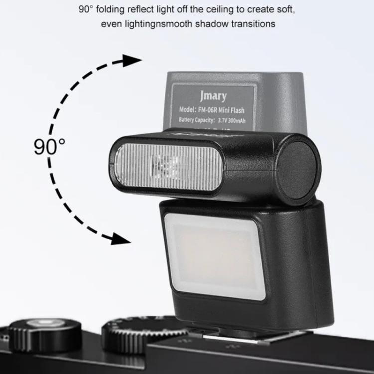 JMARY FM-06R Camera Flash LED Fill Light 300mAh Rechargeable