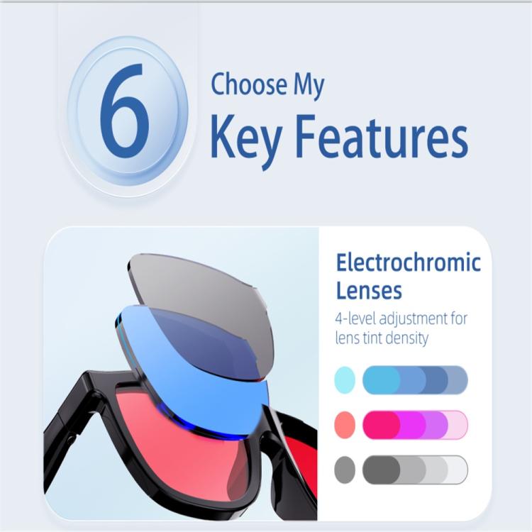 G60 Smart Bluetooth Glasses with AI Audio & Calling