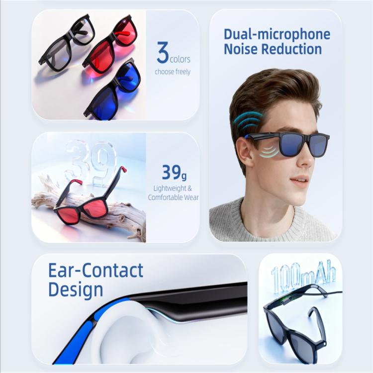 G60 Smart Bluetooth Glasses with AI Audio & Calling