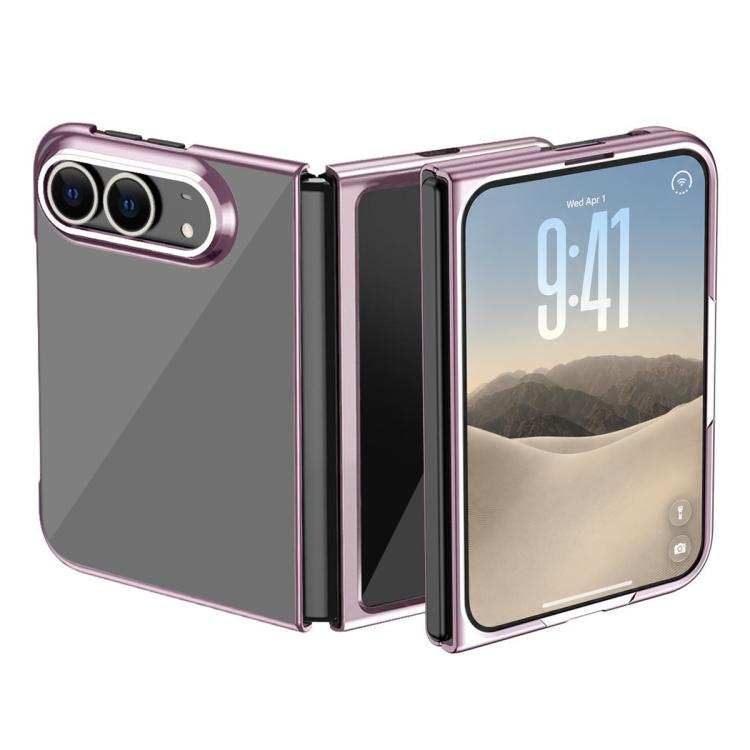Electroplating Transparent Shockproof Phone Case, For iPhone Duo