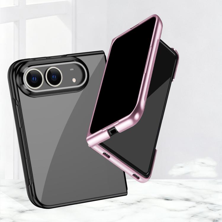 Electroplating Transparent Shockproof Phone Case, For iPhone Duo