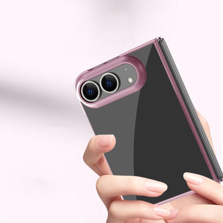 Electroplating Transparent Shockproof Phone Case, For iPhone Duo