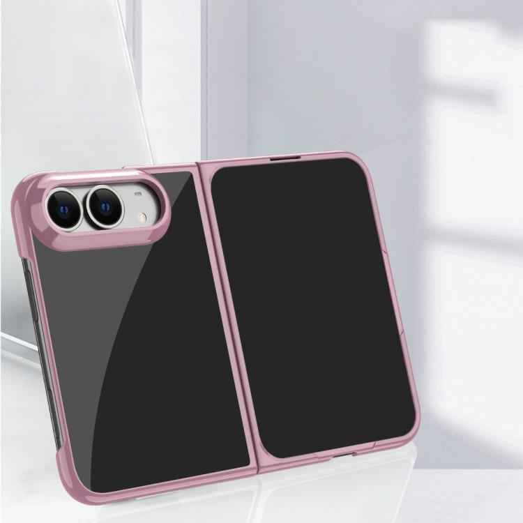 Electroplating Transparent Shockproof Phone Case, For iPhone Duo