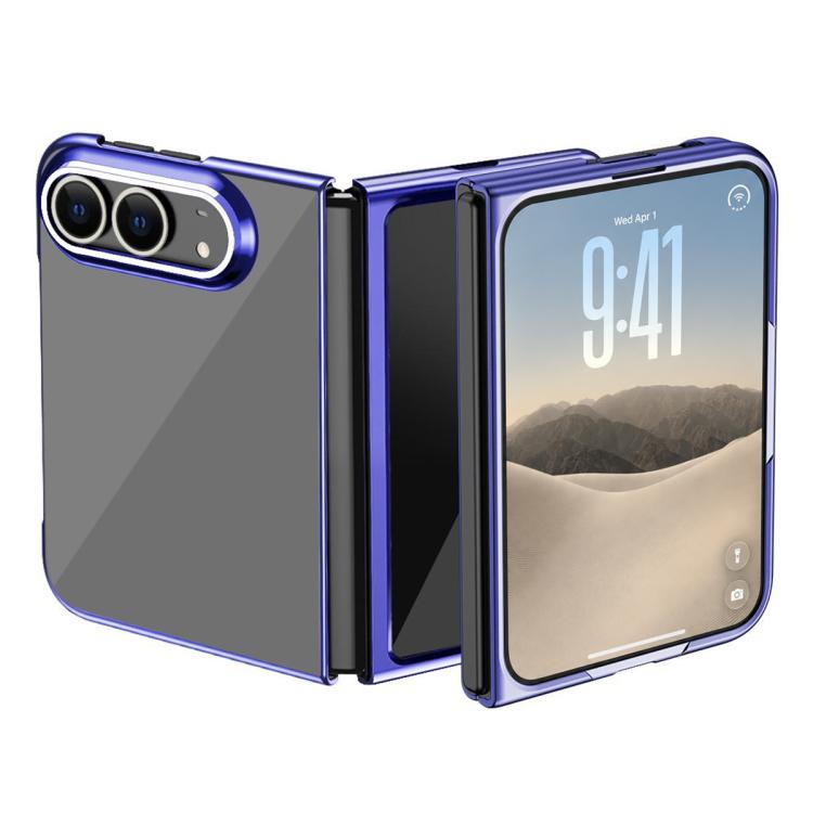 Electroplating Transparent Shockproof Phone Case, For iPhone Duo