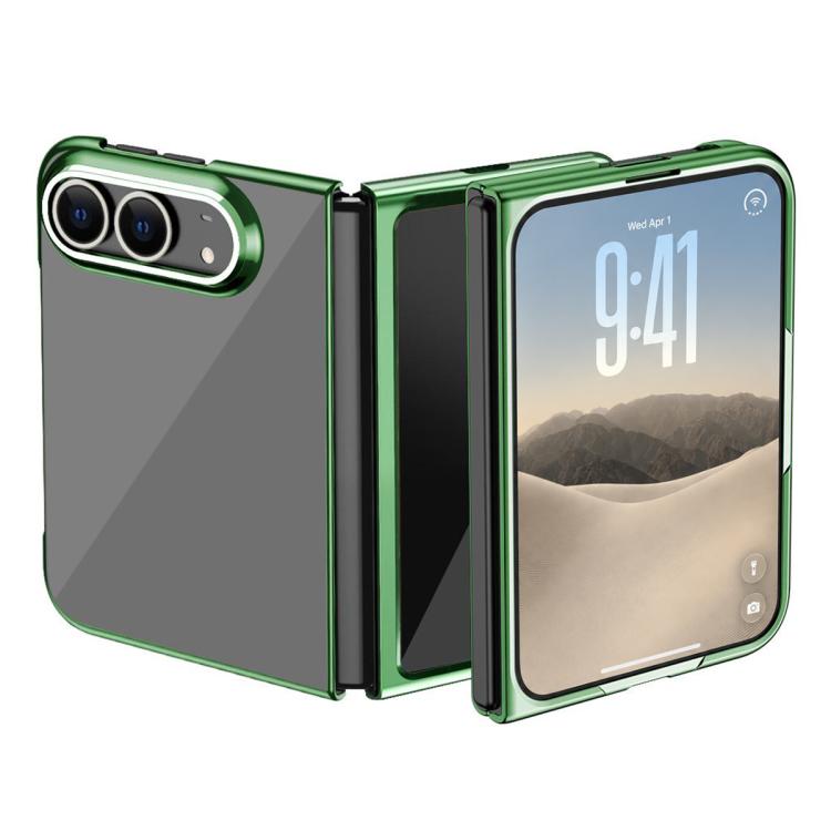 Electroplating Transparent Shockproof Phone Case, For iPhone Duo