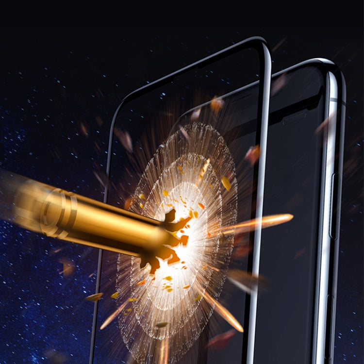 For iPhone 11 Pro / XS / X mocolo 0.33mm 9H 3D Full Glue Curved Full Screen Tempered Glass Film