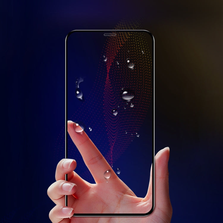 For iPhone 11 Pro / XS / X mocolo 0.33mm 9H 3D Full Glue Curved Full Screen Tempered Glass Film