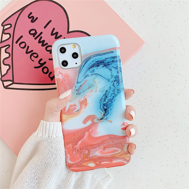 For iPhone 11 Pro Max   TPU Smooth Marbled IMD Mobile Phone Case, For iPhone 11 Pro Max