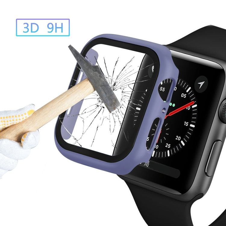 ENKAY Hat-prince Full Coverage PC Case + Tempered Glass Protector for Apple Watch Series 6 / 5 / 4 / SE 3 / SE 2 / SE 1 40mm