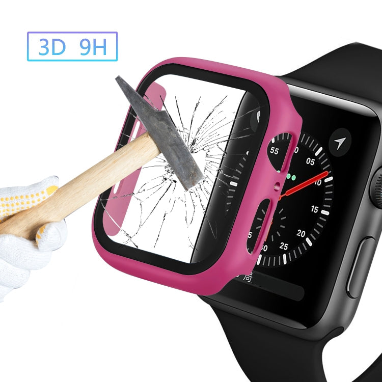 ENKAY Hat-prince Full Coverage PC Case + Tempered Glass Protector for Apple Watch Series 6 / 5 / 4 / SE 3 / SE 2 / SE 1 40mm