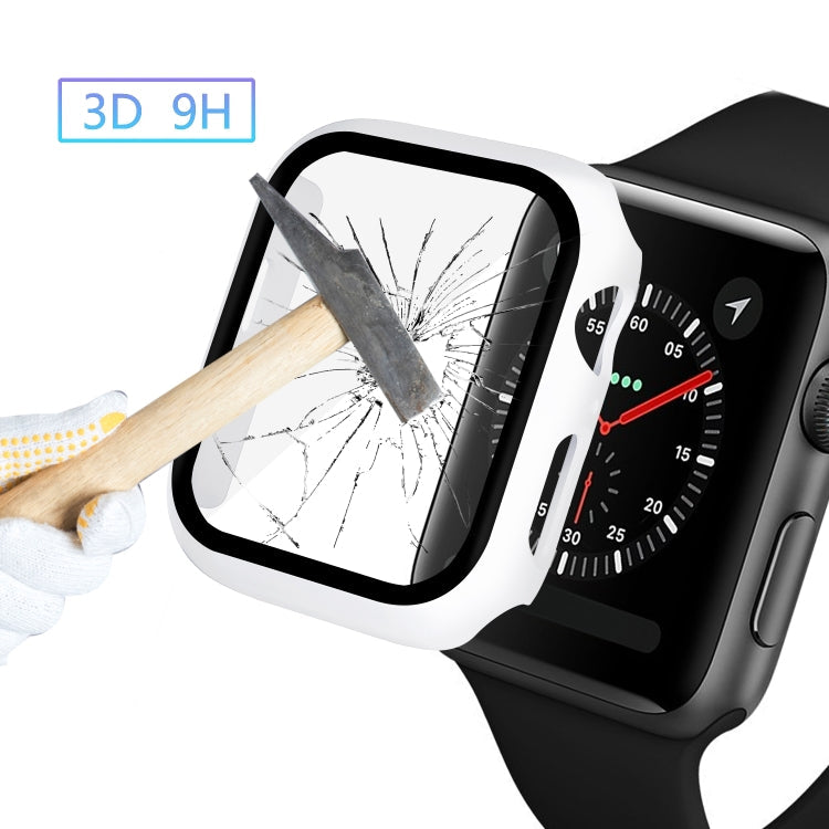 ENKAY Hat-prince Full Coverage PC Case + Tempered Glass Protector for Apple Watch Series 6 / 5 / 4 / SE 3 / SE 2 / SE 1 40mm