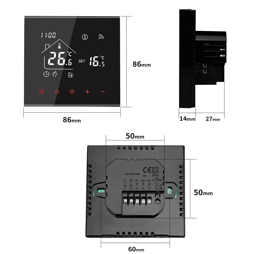 Electric/Gas Boiler/Water Heating Temperature Controller