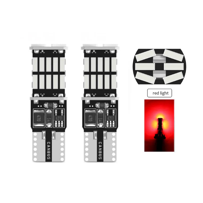 2pcs high power 4014 26SMD car LED