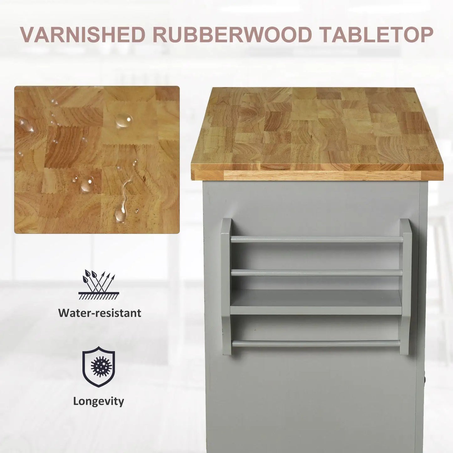 Rolling Kitchen Island