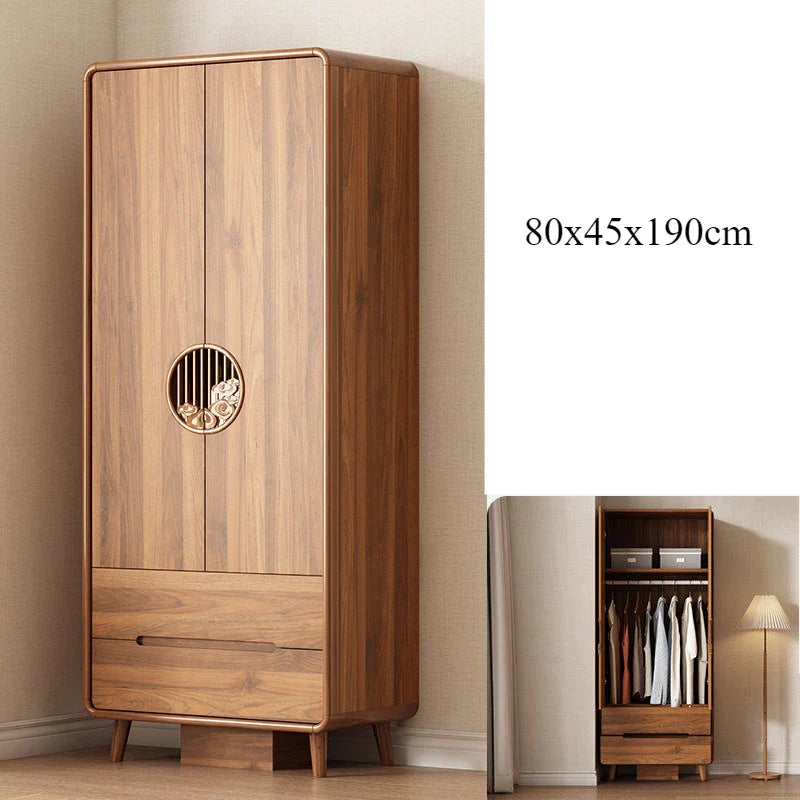 Bedroom Assembly Cupboard Wardrobe Closet Modern Chinese Storage Wardrobe Wooden Locker Room Mueble Organizador Furniture Home