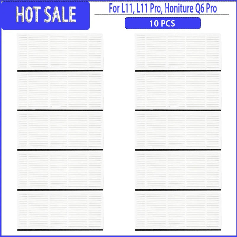 Main Side Brush Filter Mop Dust Bag For Imou L11 /L11 Pro /Honiture Q6 Pro/ Laresar L6 Pro/ Airrobo T10+/Arnagar S8 Pro Parts