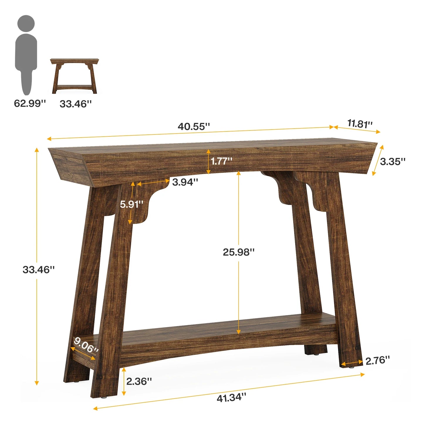 2-Tier Entryway Table